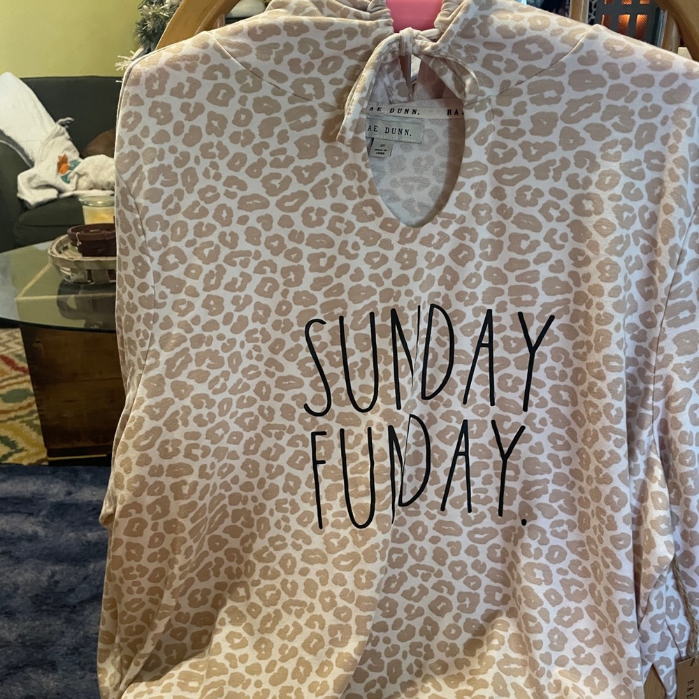 hooded sweatshirt rae dunn
